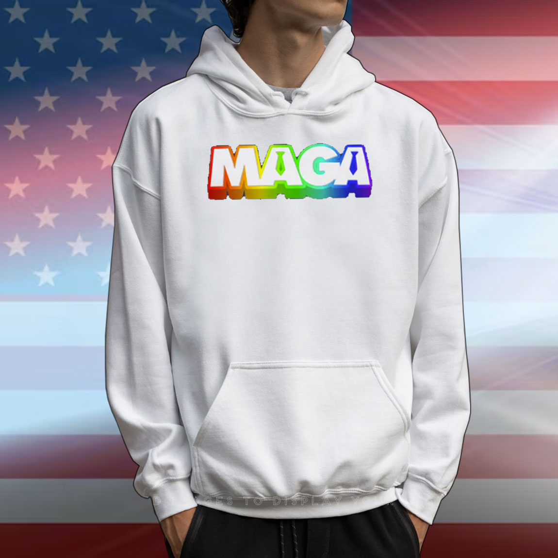 Trump MAGA Pride Colorful T-Shirt
