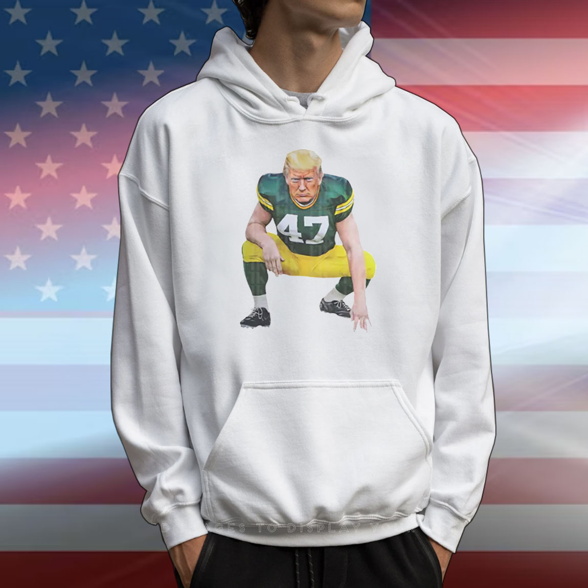 Vintage Green Bay Football Donald Trump T-Shirt