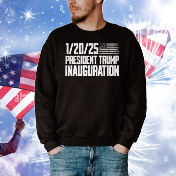 1/20/25 President Trump 47 Inauguration Patriotic USA Premium T-Shirt