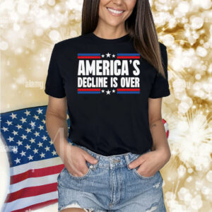 America's Decline Is Over Trump Inauguration Day Speech 2025 Shirt