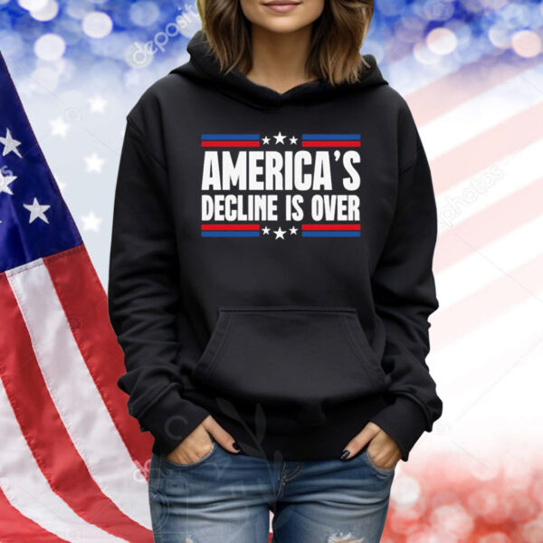 America's Decline Is Over Trump Inauguration Day Speech 2025 Shirt