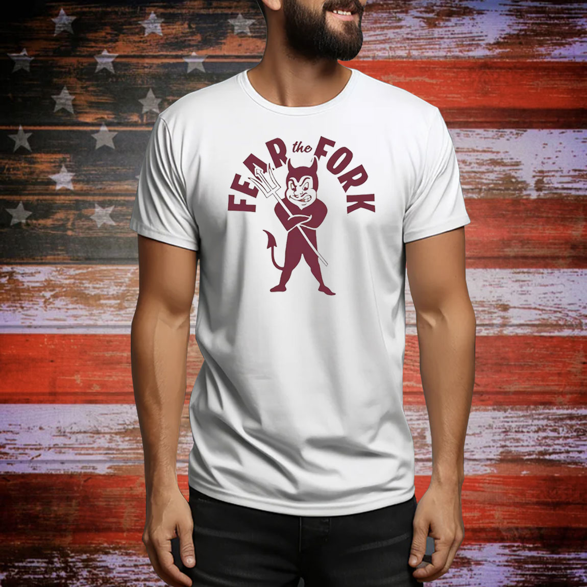 Arizona State Sun Devils football fear the fork Tee Shirt
