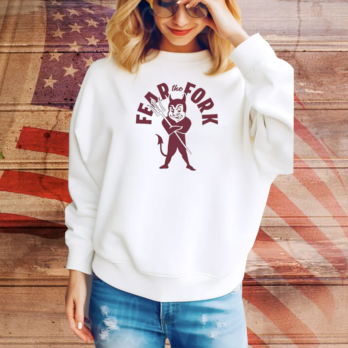 Arizona State Sun Devils football fear the fork Tee Shirt