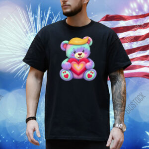 Baby Panda Trump Funny Heart Trump Is My Valentine Day Premium Shirt