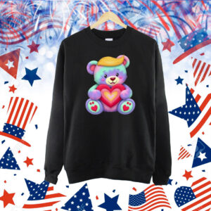 Baby Panda Trump Funny Heart Trump Is My Valentine Day Premium Shirt