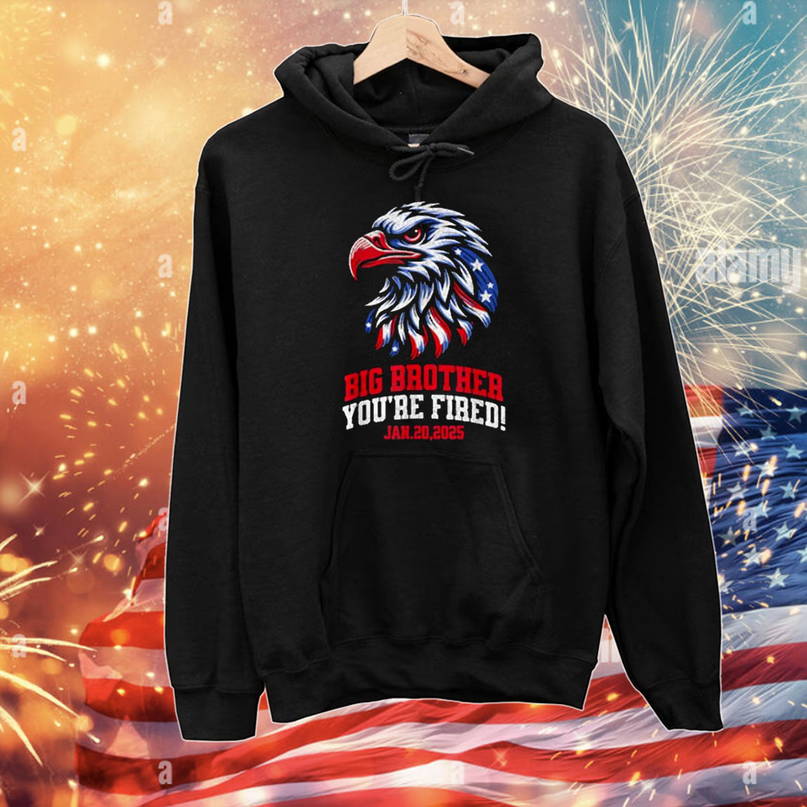 Big Brother You're Fired Trump 45 47 Inauguration 1-20-25 T-Shirt