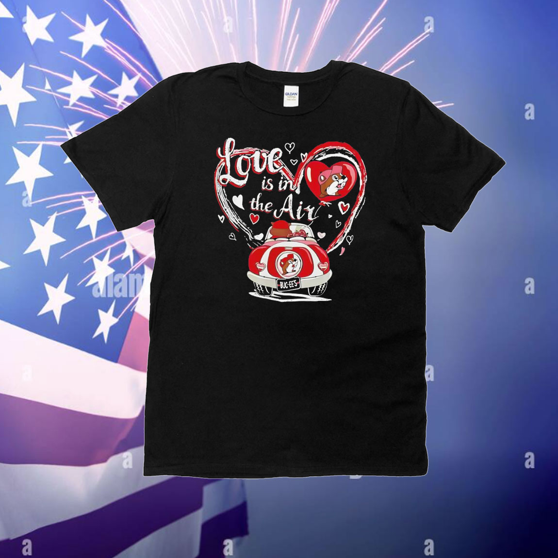 Buc-ee’s Valentine’s 2025 love is in the air T-Shirt
