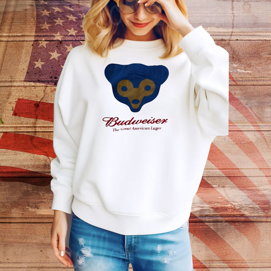 Budweiser the great American lager Tee Shirt