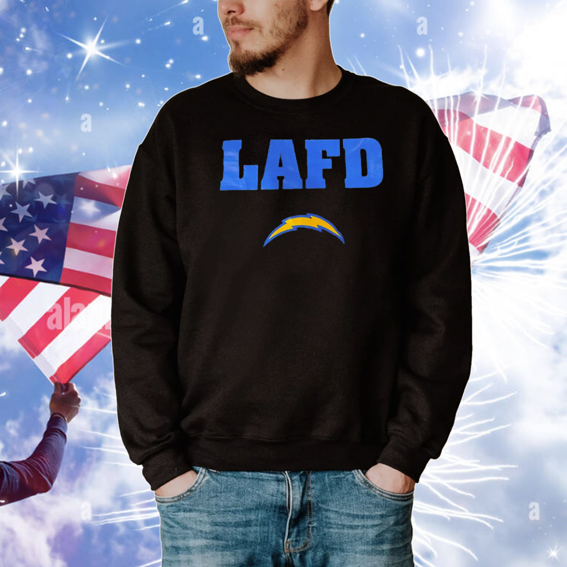 Chargers LAFD T-Shirt