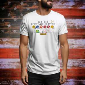College Football Playoff 12 team helmets Tee Shirt