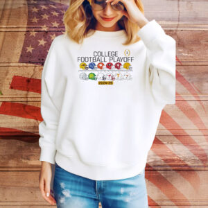 College Football Playoff 12 team helmets Tee Shirt