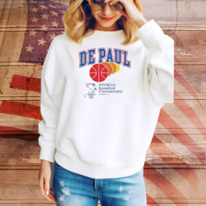 DePaul Blue Demons Basketball 1979 NCAA Final Four Tee Shirt