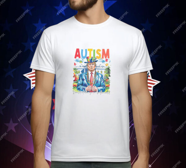 Donald Trump Autism Awareness T-Shirt