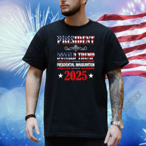 Donald Trump Inauguration Day 2025 47th USA President Gifts Shirt