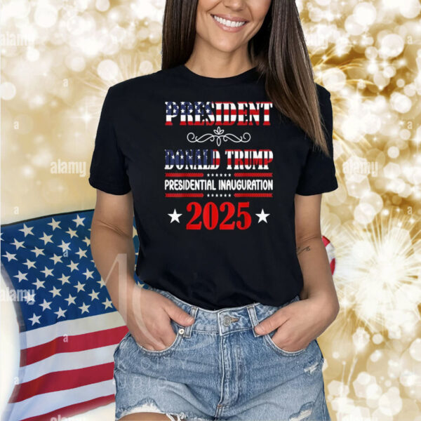 Donald Trump Inauguration Day 2025 47th USA President Gifts Shirt