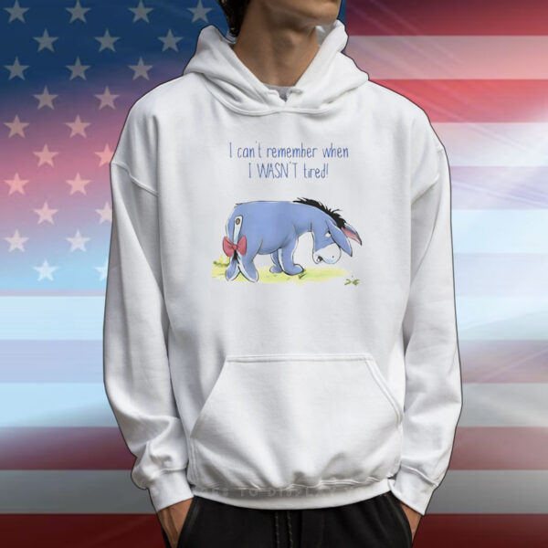 Eeyore I can’t remember when I wasn’t tired T-Shirt