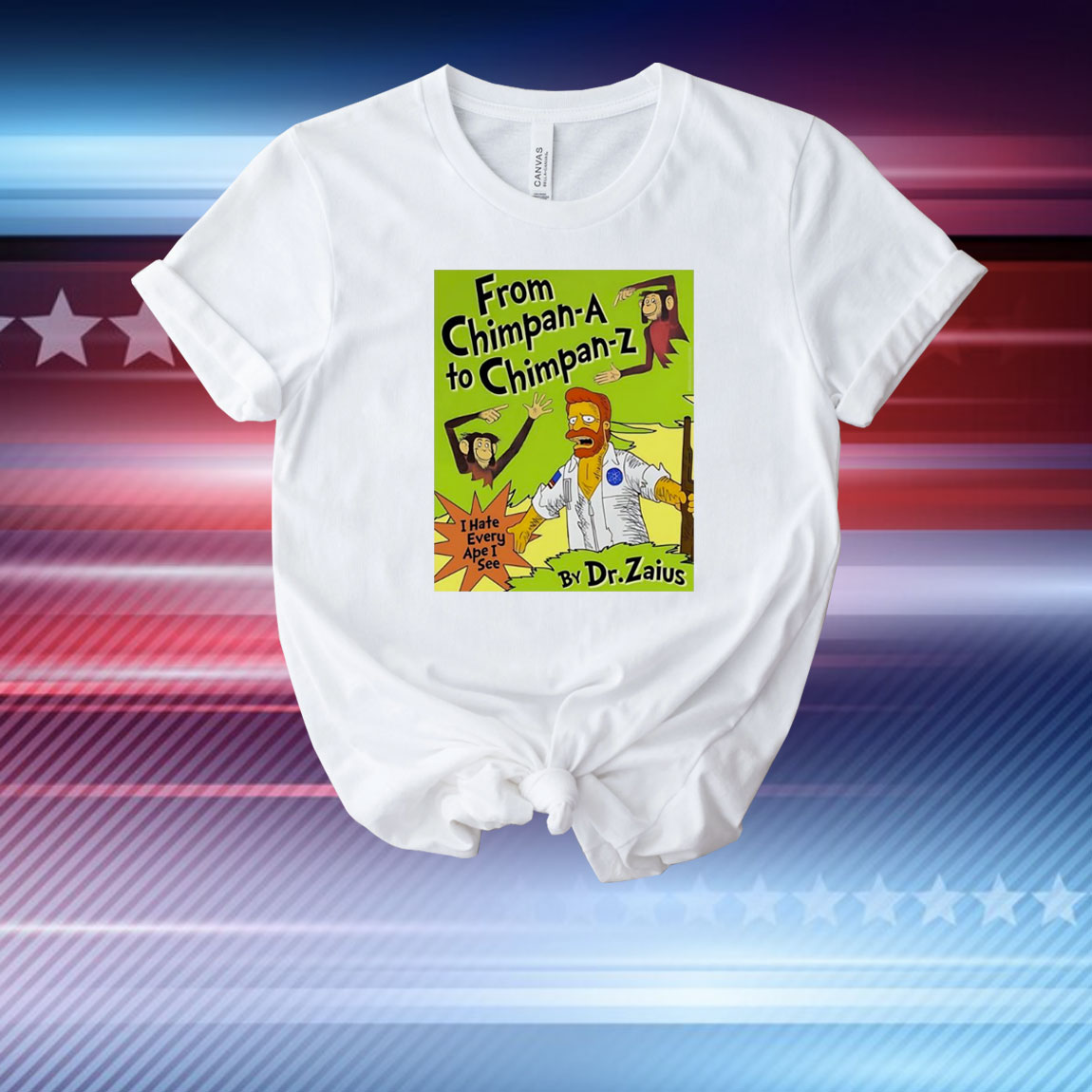 From Chimpan-A To Chimpan-Z By Dr.Zaius T-Shirt