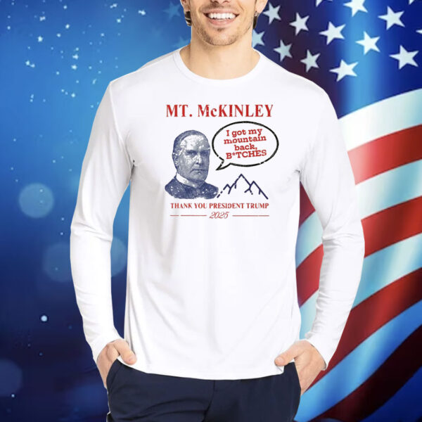 Funny Mt McKinley Thank You President Trump 2025 Shirt