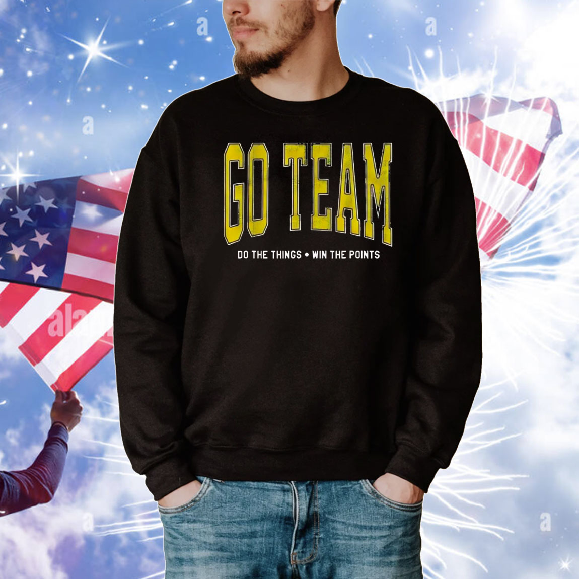Go team do the things win the points T-Shirt