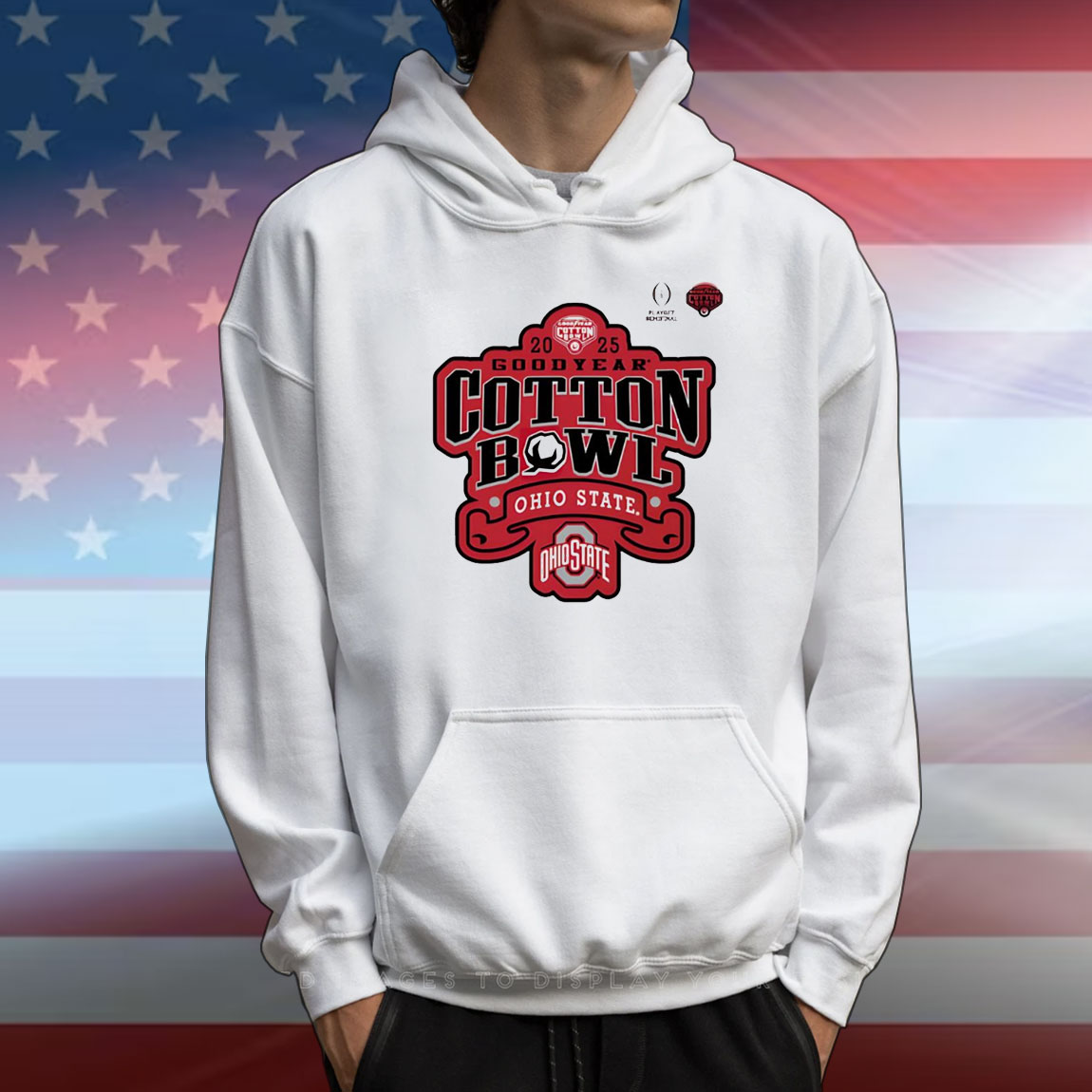 Goodyear 2025 Cotton Bowl Ohio State Buckeyes T-Shirt