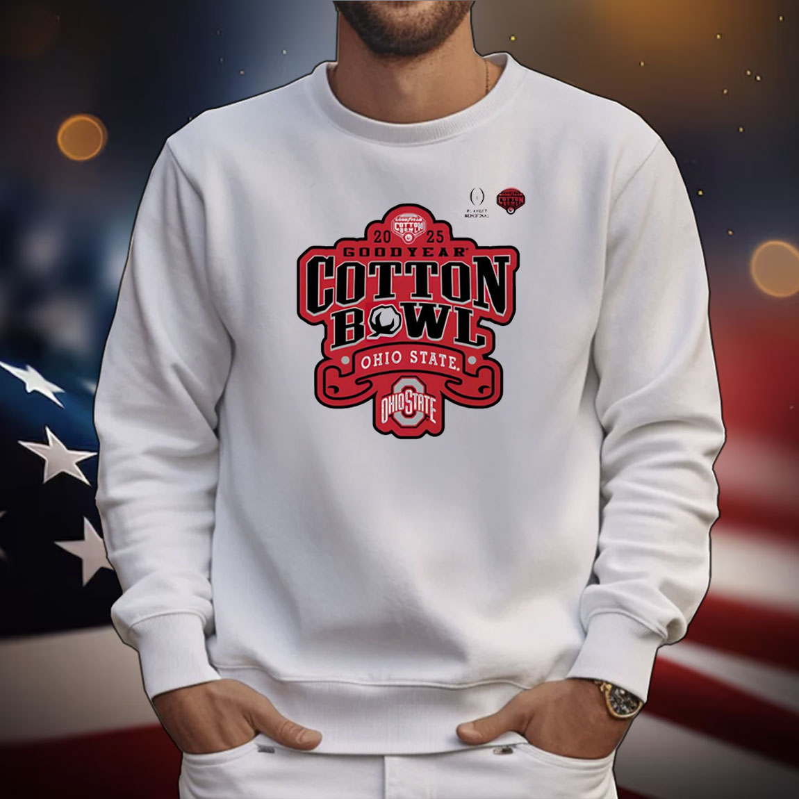 Goodyear 2025 Cotton Bowl Ohio State Buckeyes T-Shirt