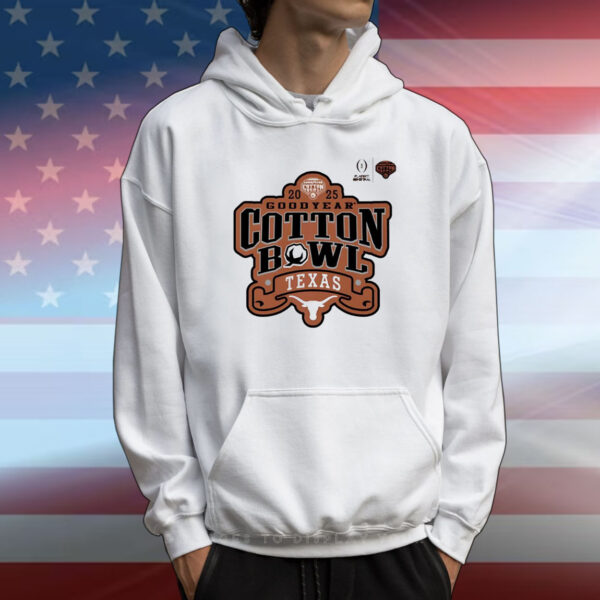 Goodyear 2025 Cotton Bowl Texas Longhorns T-Shirt