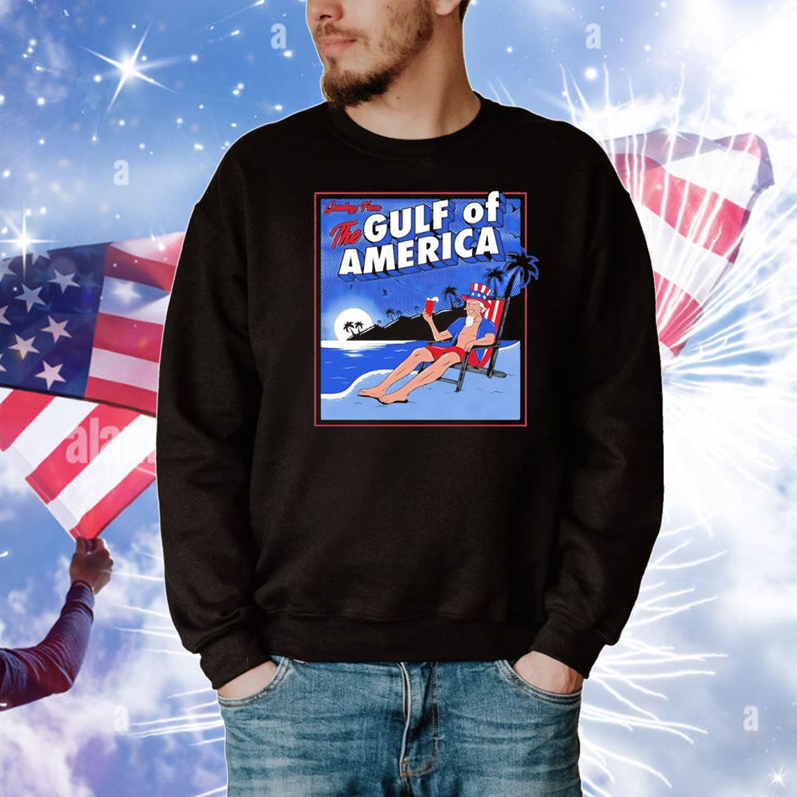 Greeting from the gulf of America T-Shirt
