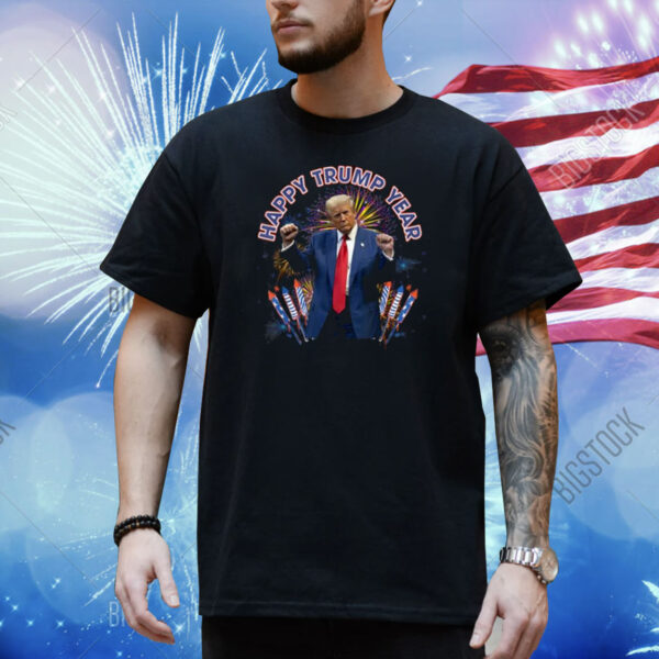 Happy New Year Party 2025 Trump 2024 Take America Back Shirt