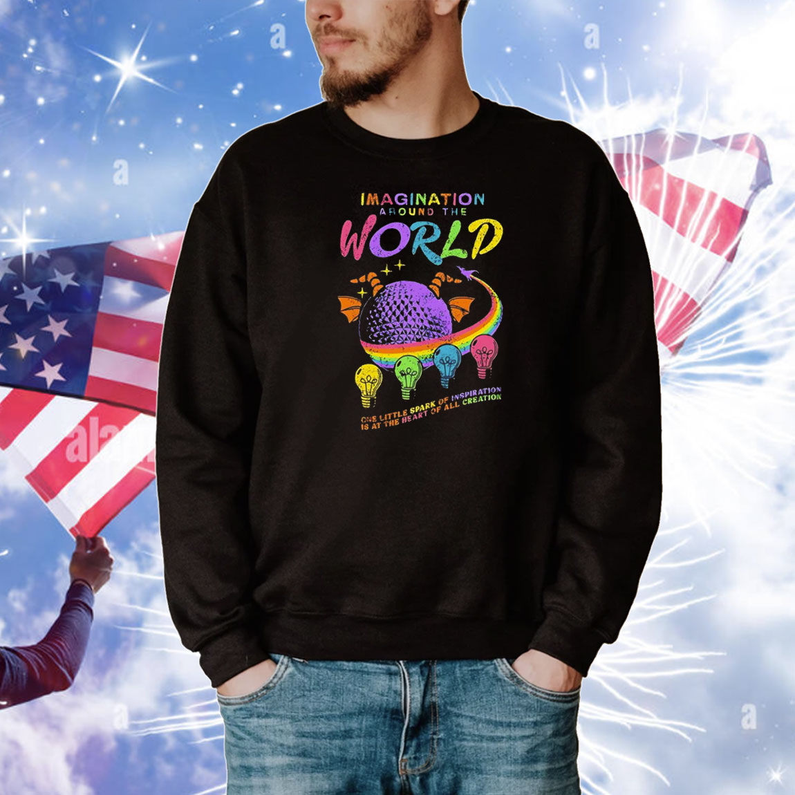 Imagination around the world T-Shirt