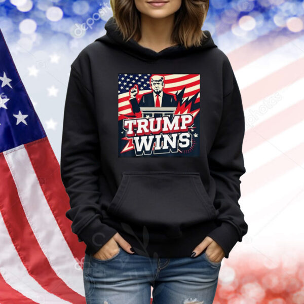 Inauguration Day 2025 Trump Wins 45 47 Shirt