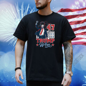 Inauguration Day 2025 Trump Wins Again America Wins Shirt