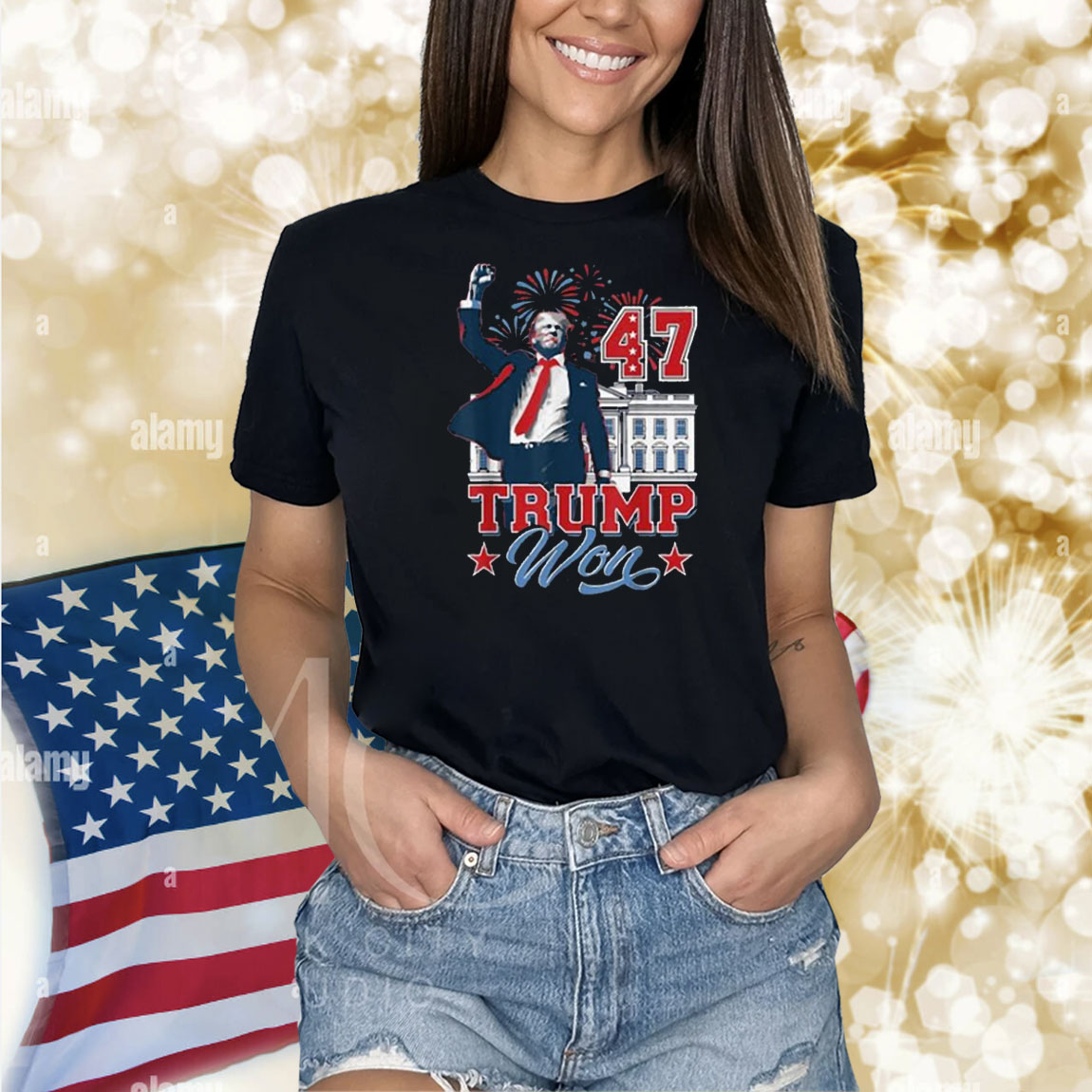 Inauguration Day 2025 Trump Wins Again America Wins Shirt
