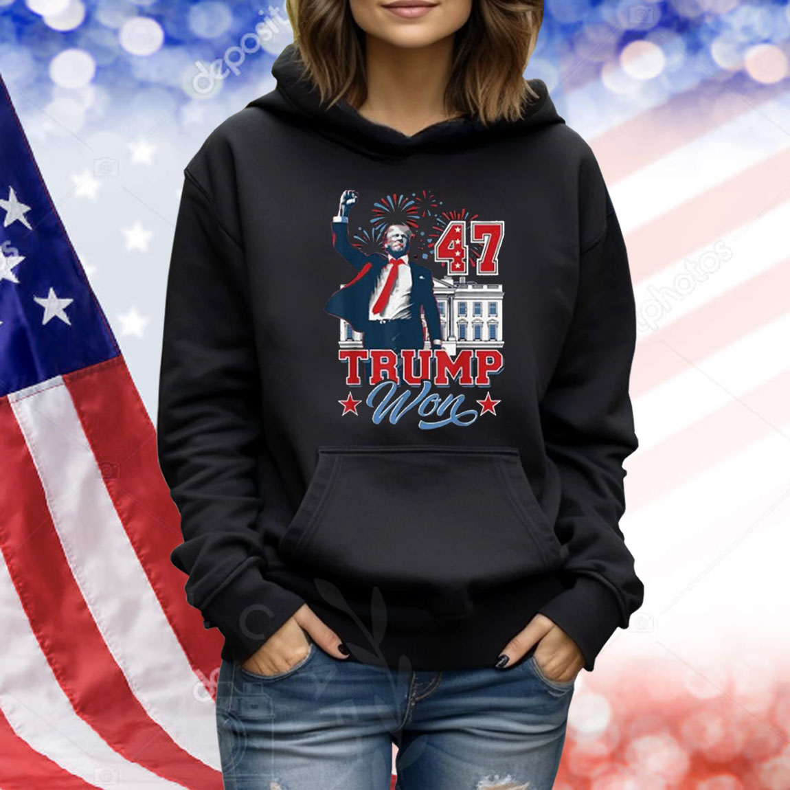 Inauguration Day 2025 Trump Wins Again America Wins Shirt