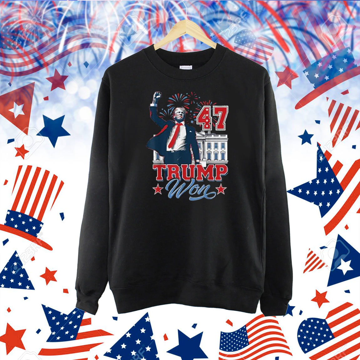 Inauguration Day 2025 Trump Wins Again America Wins Shirt