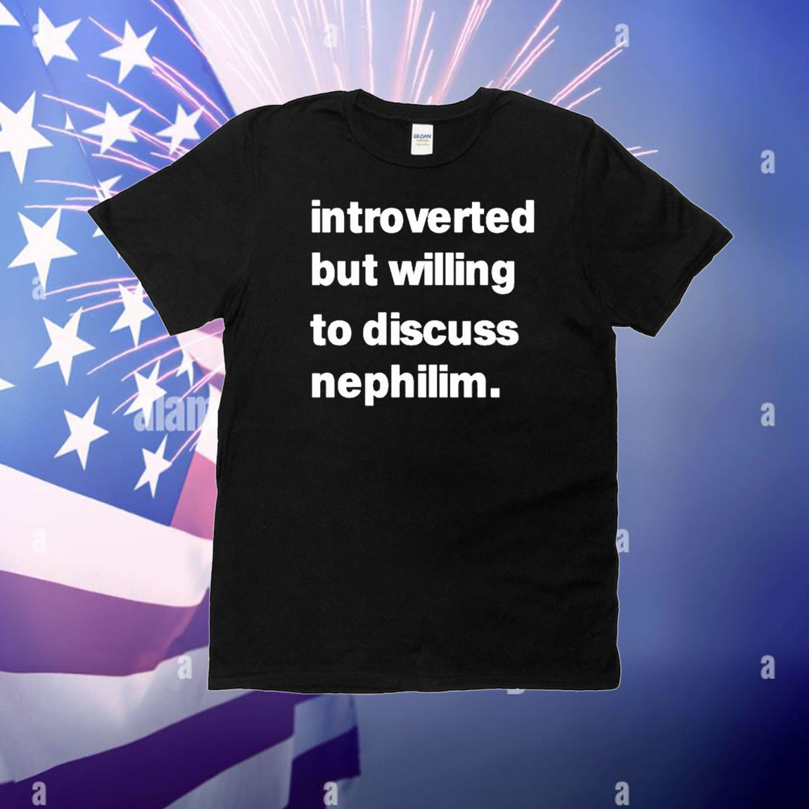 Introverted But Willing To Discuss Nephilim T-Shirt