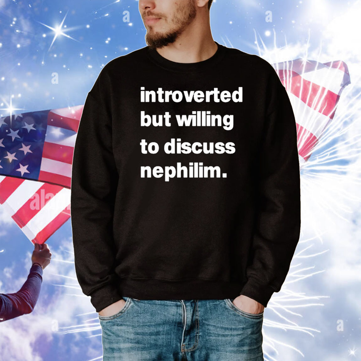 Introverted But Willing To Discuss Nephilim T-Shirt