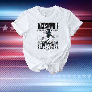 Jacksonville record yards receptions touchdowns Brian Thomas JR T-Shirt