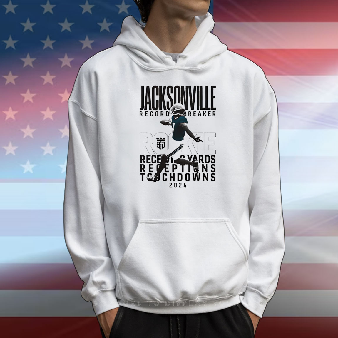 Jacksonville record yards receptions touchdowns Brian Thomas JR T-Shirt