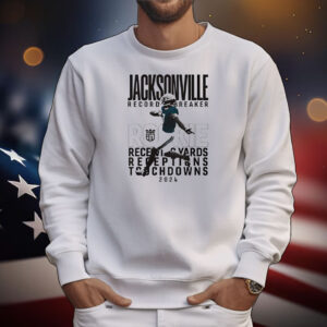 Jacksonville record yards receptions touchdowns Brian Thomas JR T-Shirt