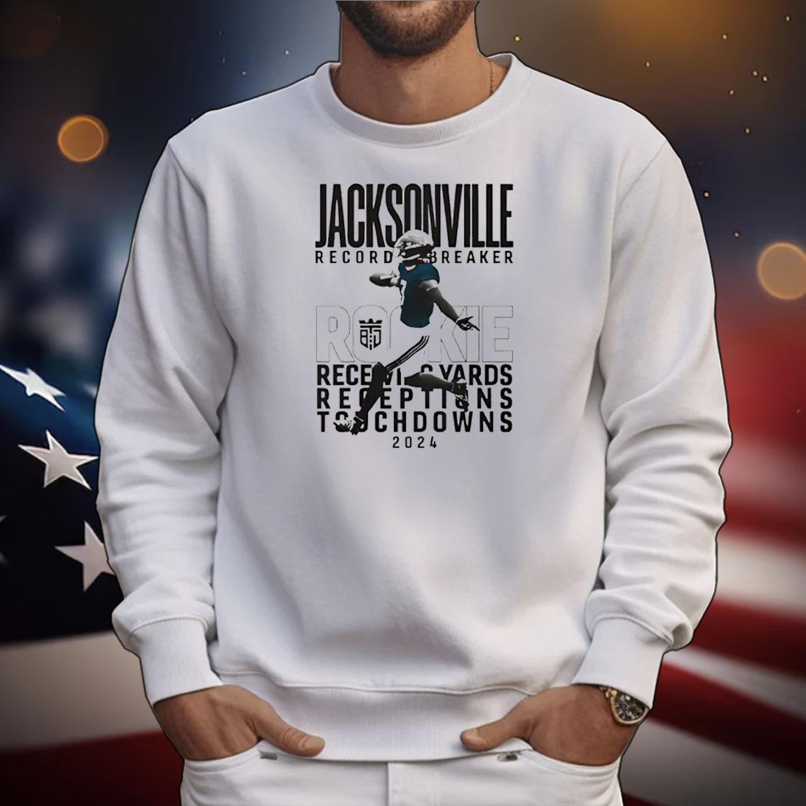 Jacksonville record yards receptions touchdowns Brian Thomas JR T-Shirt