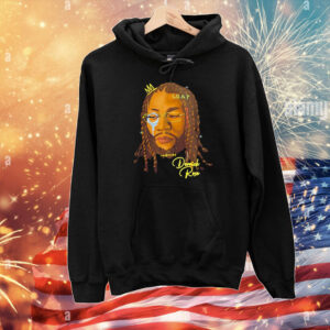 Joakim Noah wearing Goat Derrick Rose T-Shirt