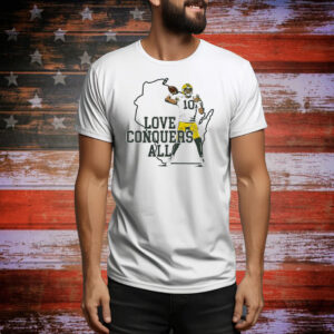 Jordan Love Green Bay Packers Conquers All Tee Shirt