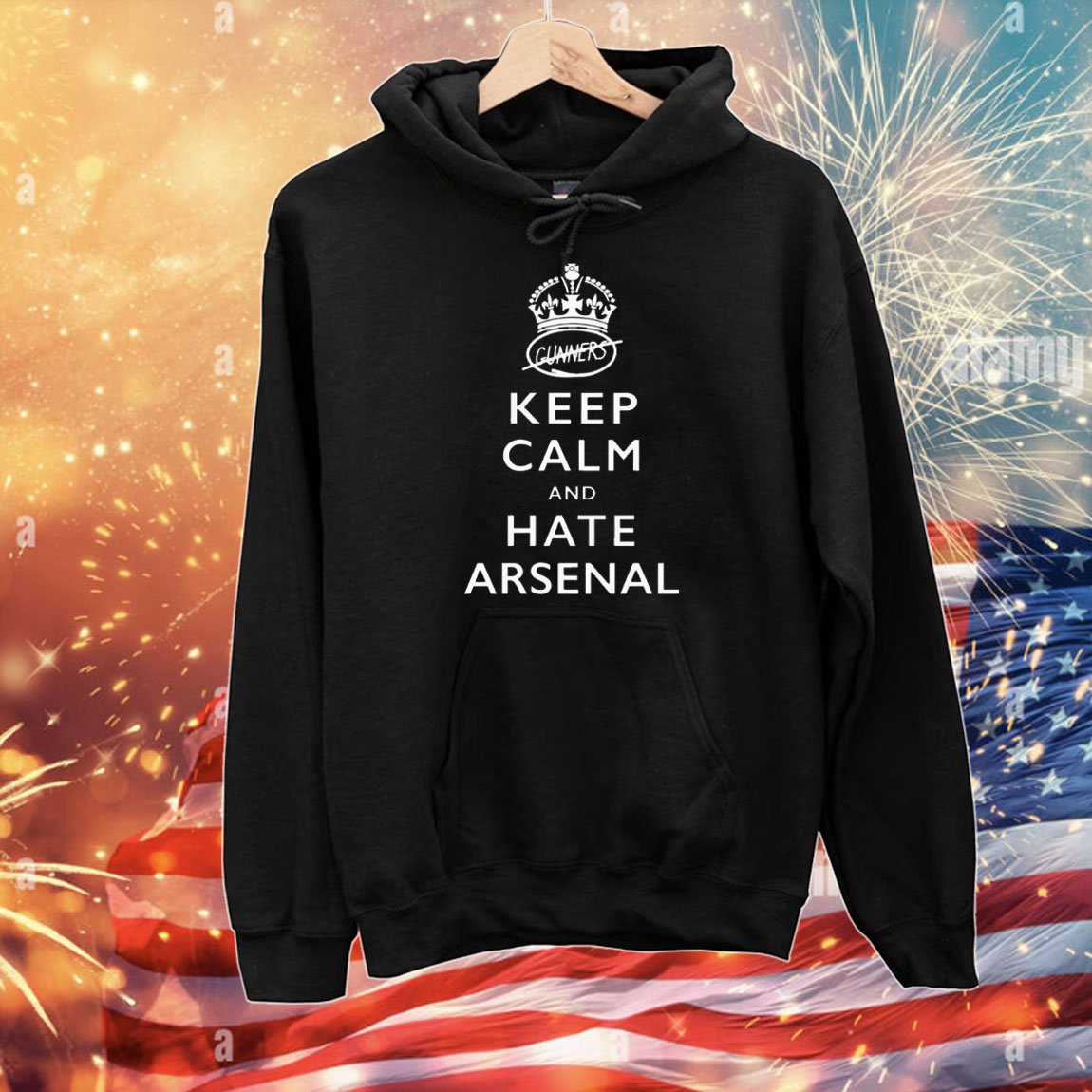 Keep calm and hate Arsenal T-Shirt