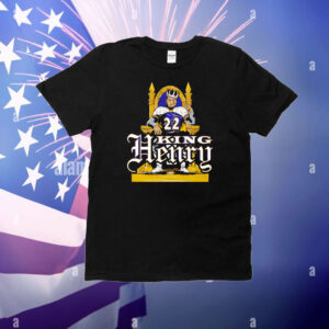 King Henry Throne Derrick Henry Baltimore Ravens T-Shirt