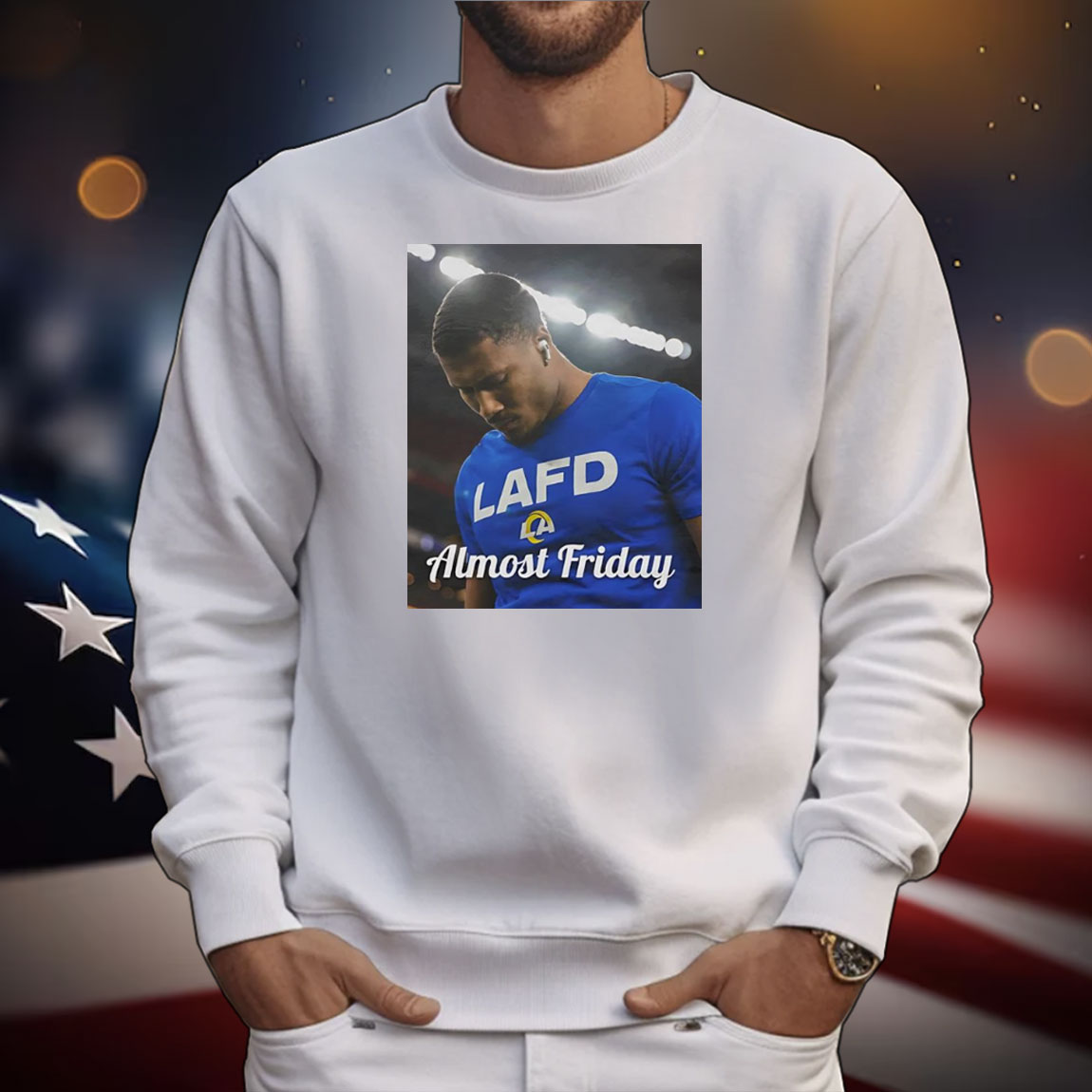 LAFD Los Angeles Rams almost friday photo T-Shirt