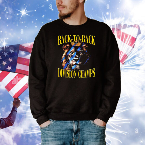 Lions back to back division champs T-Shirt