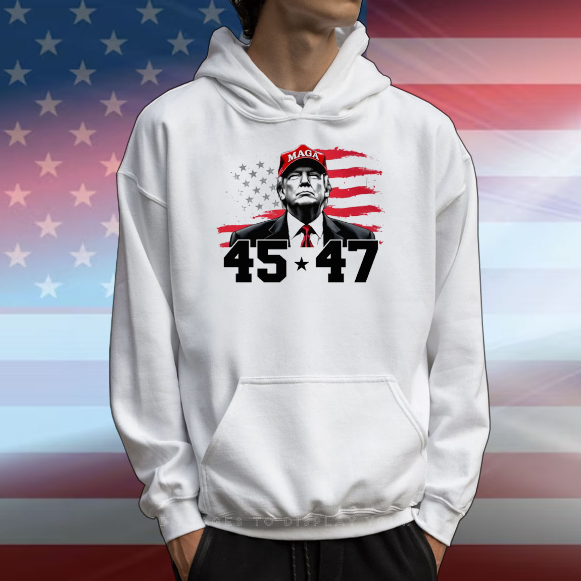 MAGA Trump Inauguration Day 45 47 T-Shirt