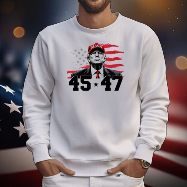 MAGA Trump Inauguration Day 45 47 T-Shirt