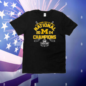Michigan Wolverines 2024 Ncaa DI Men’s Ice Hockey National Champions T-Shirt