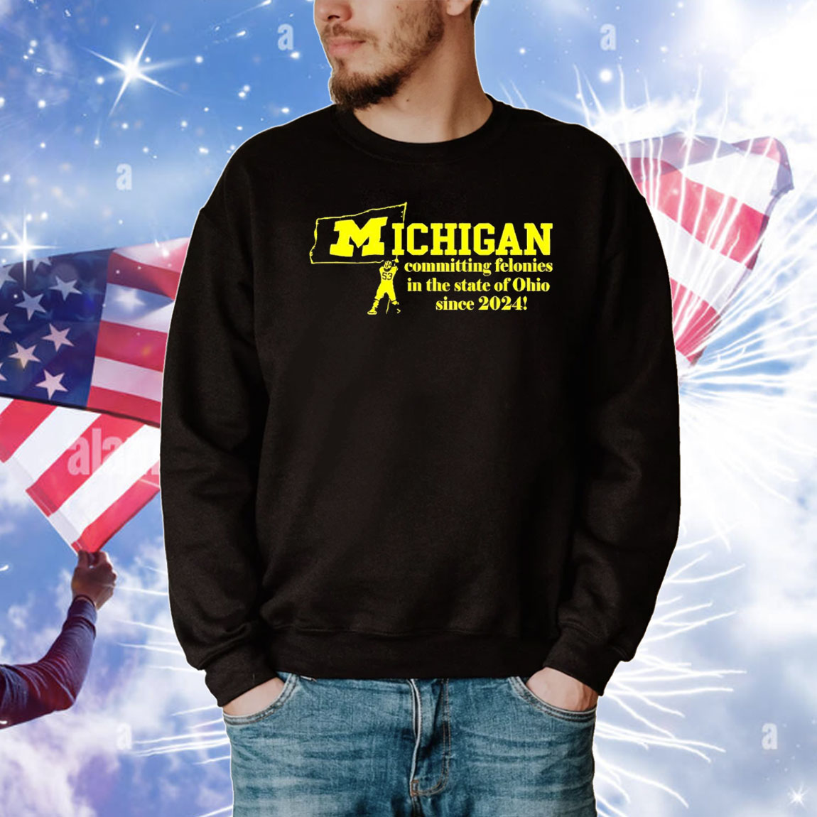 Michigan committing felonies in the state of Ohio since 2024 T-Shirt